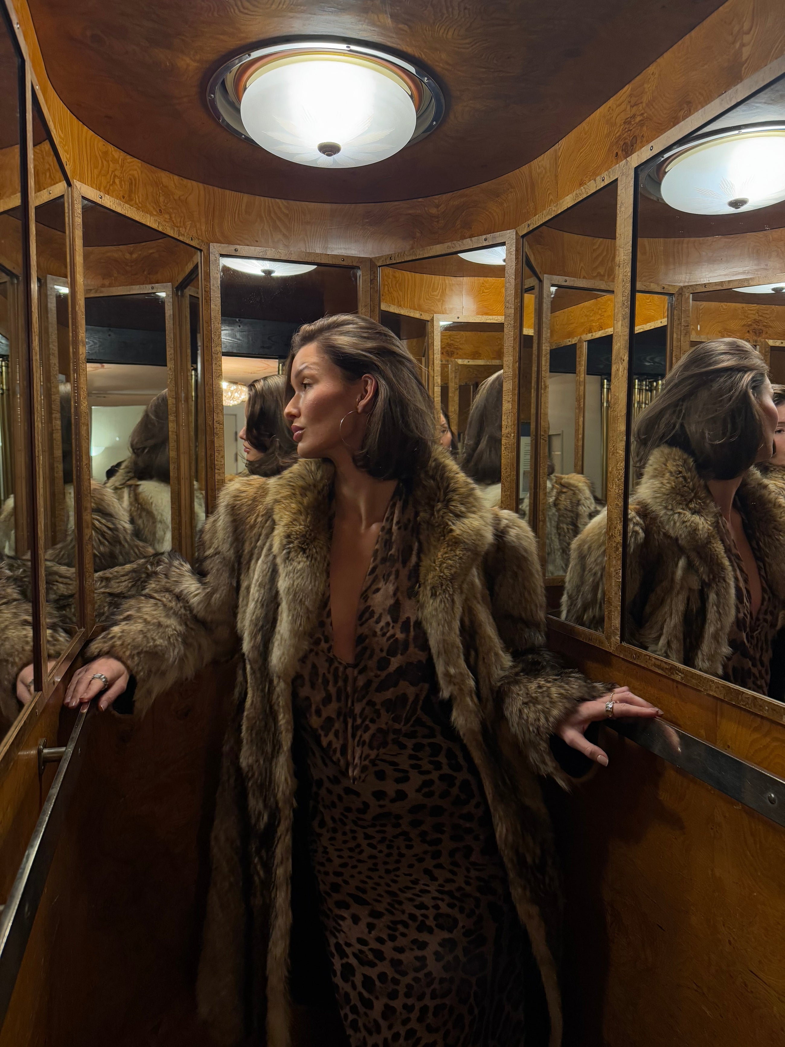 Columbine | Leopard Maxi Dress