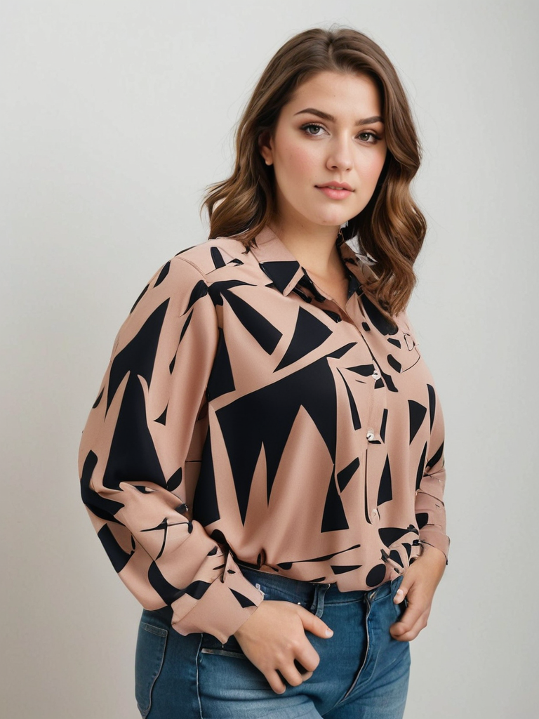 Inès | Vintage Asymmetrical Shirt