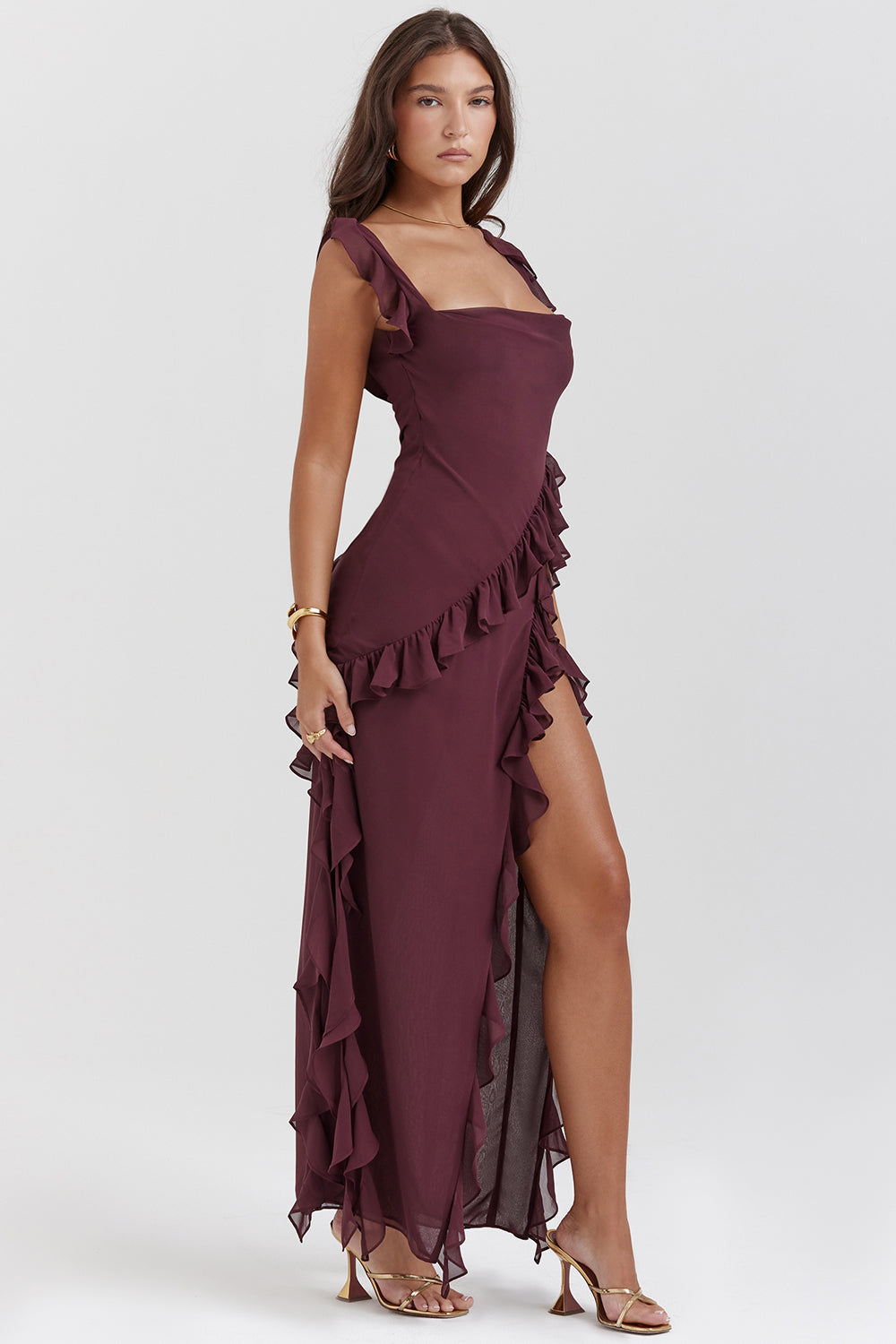 Ariana | Maxi Split Dress