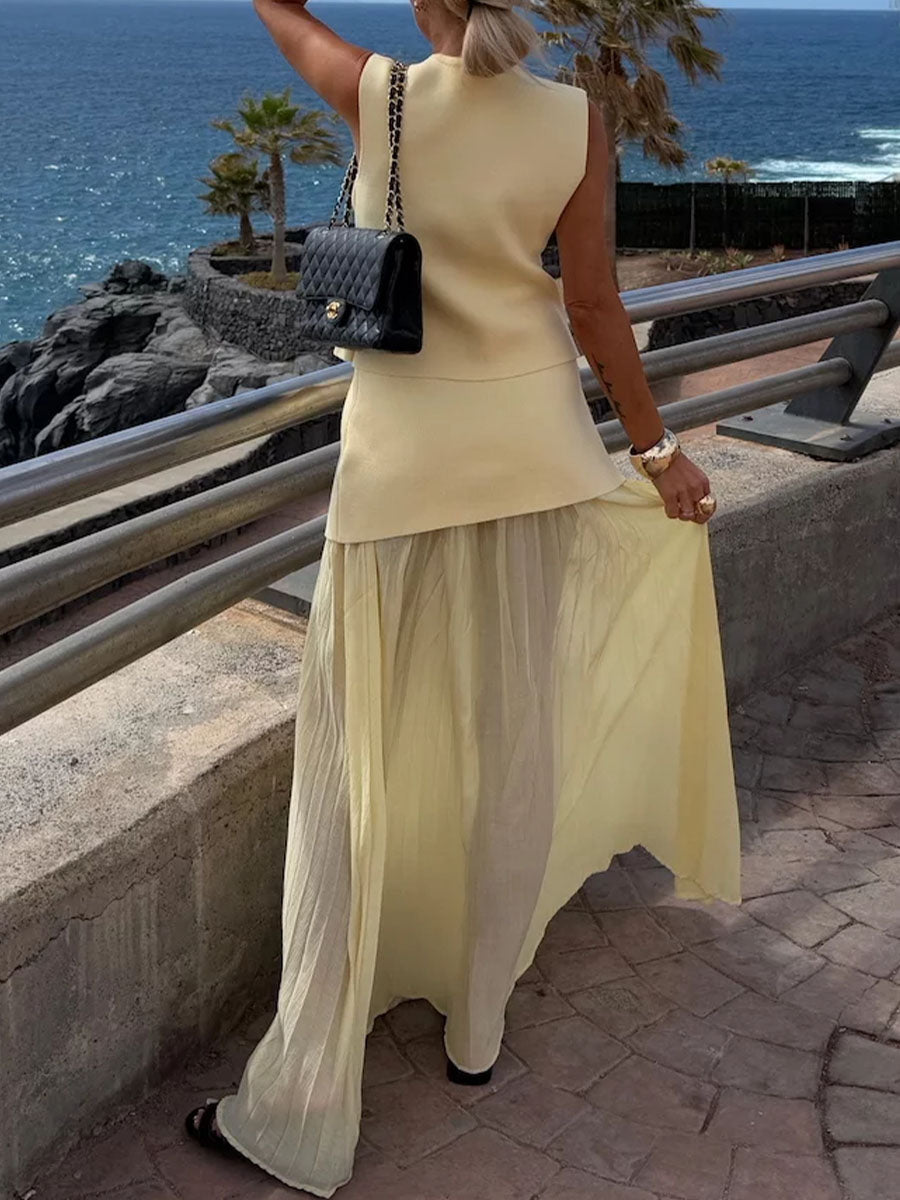 Cléa | Elegant Set & Longiline Silhouette