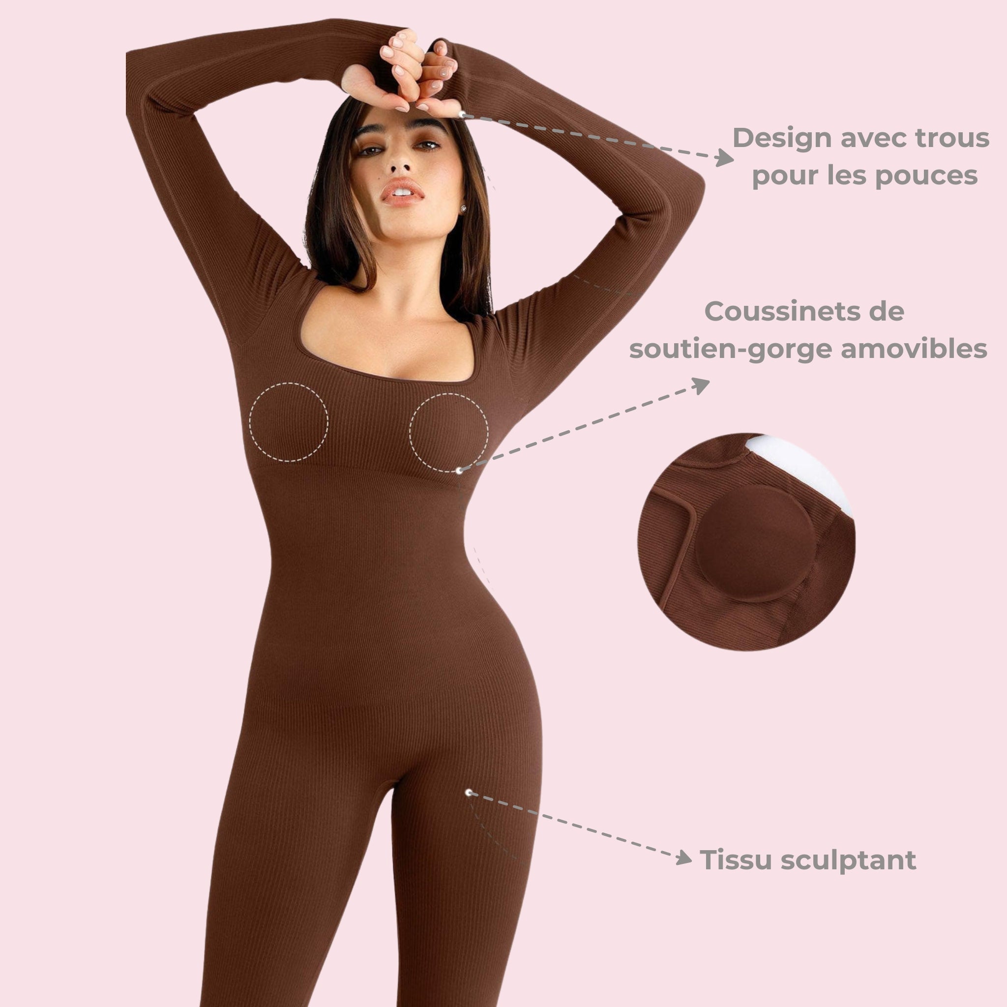 Inès | Sculpting Shaping Bodysuit