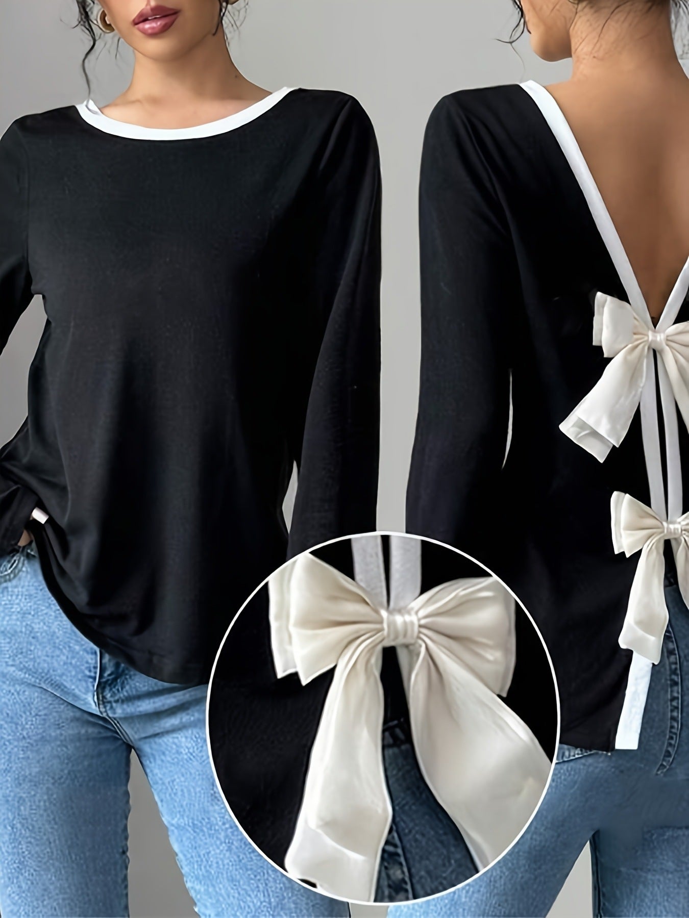 Joana™ | Elegant Top with Bow