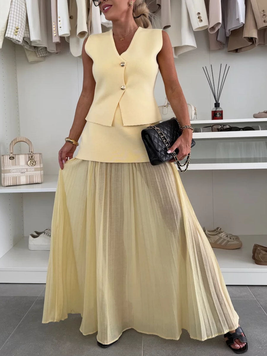 Cléa | Elegant Set & Longiline Silhouette