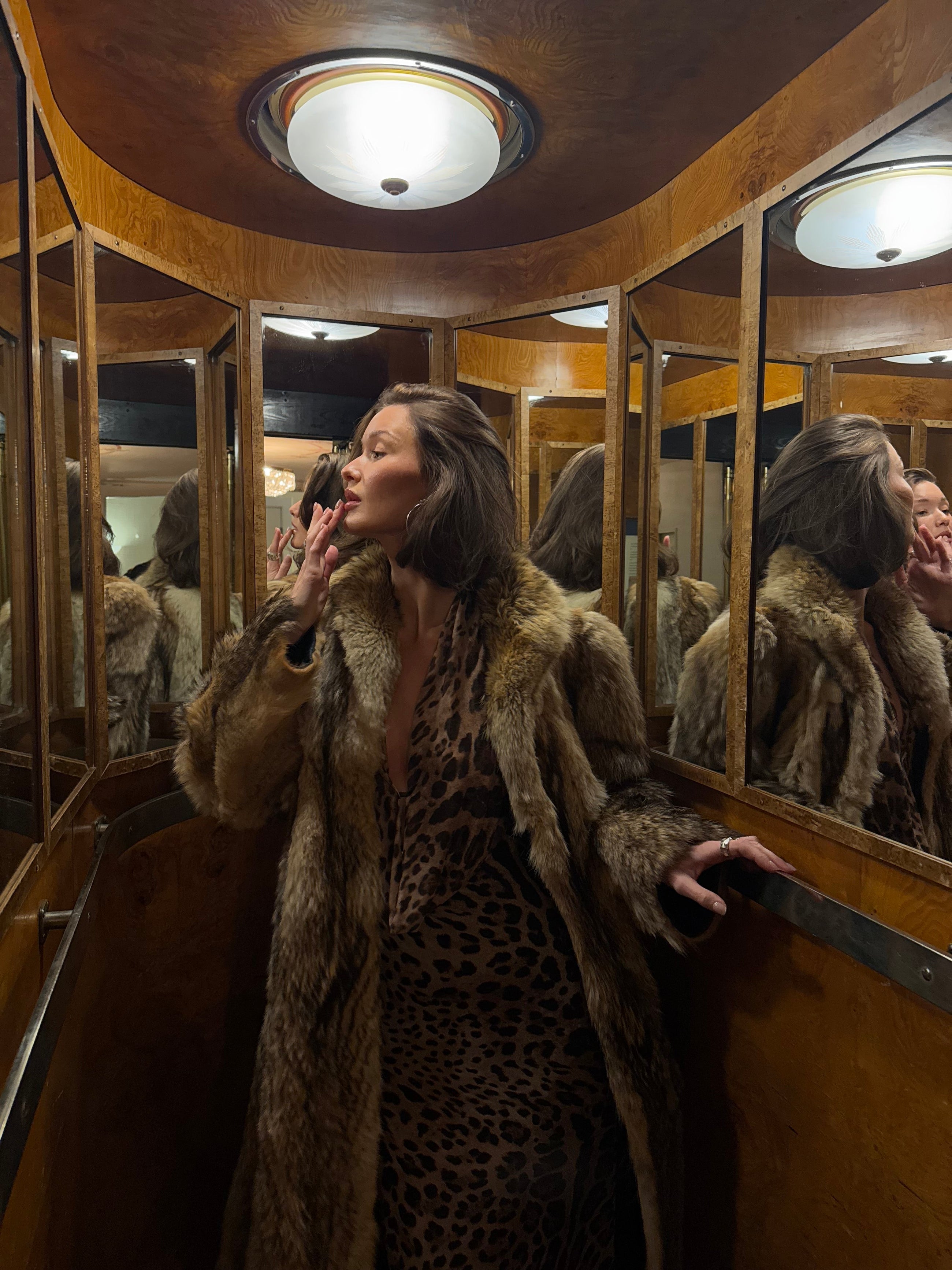 Columbine | Leopard Maxi Dress