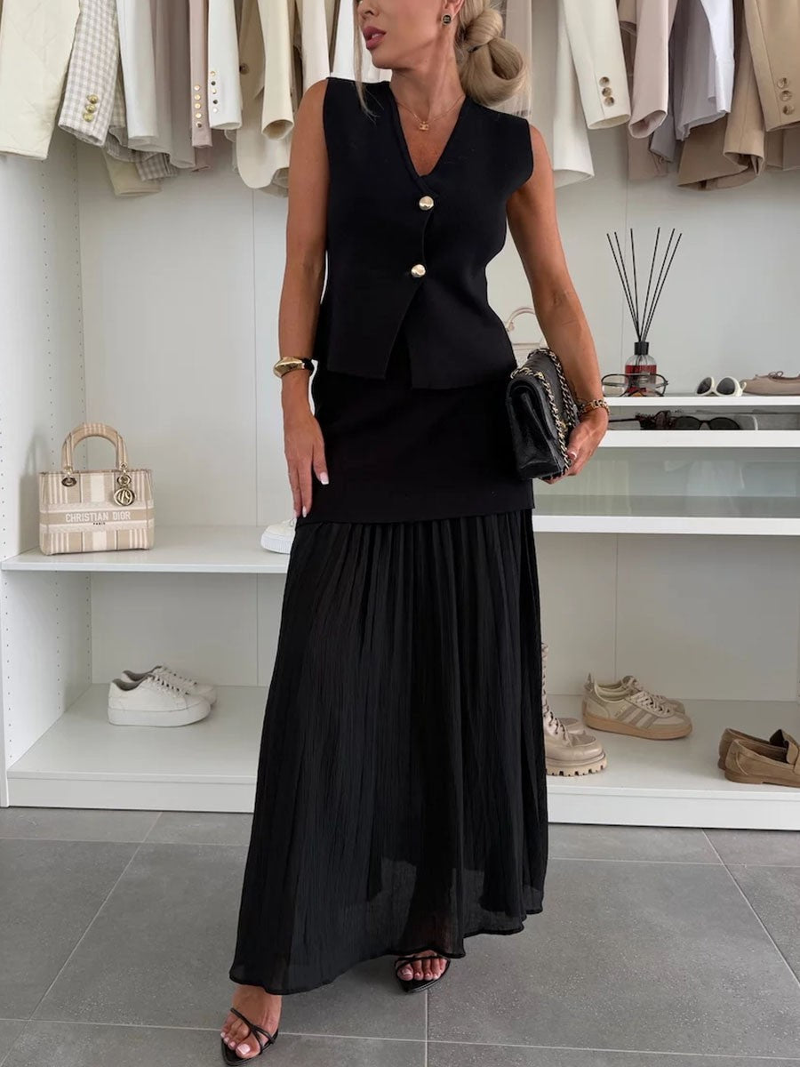 Cléa | Elegant Set & Longiline Silhouette