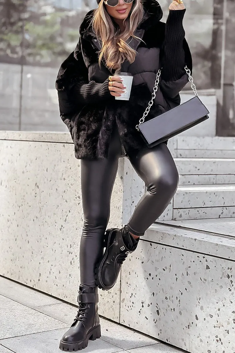 Livia™ | Warm Hooded Bomber Jacket