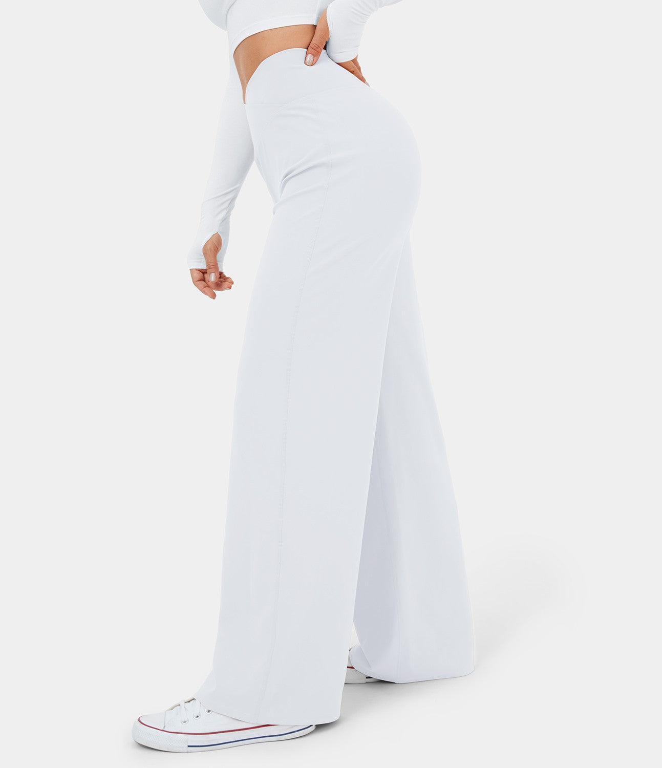 Emily | High-Waisted Flared Leggings