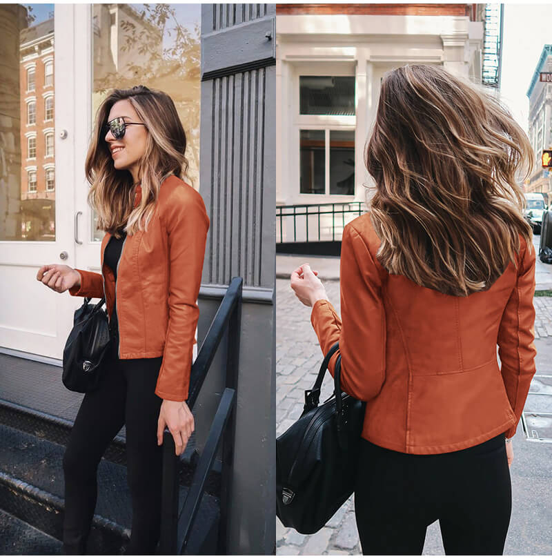 Sophie | Italian Leather Jacket