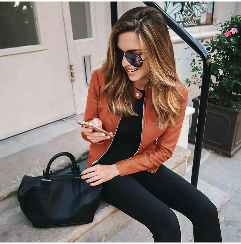 Sophie | Italian Leather Jacket