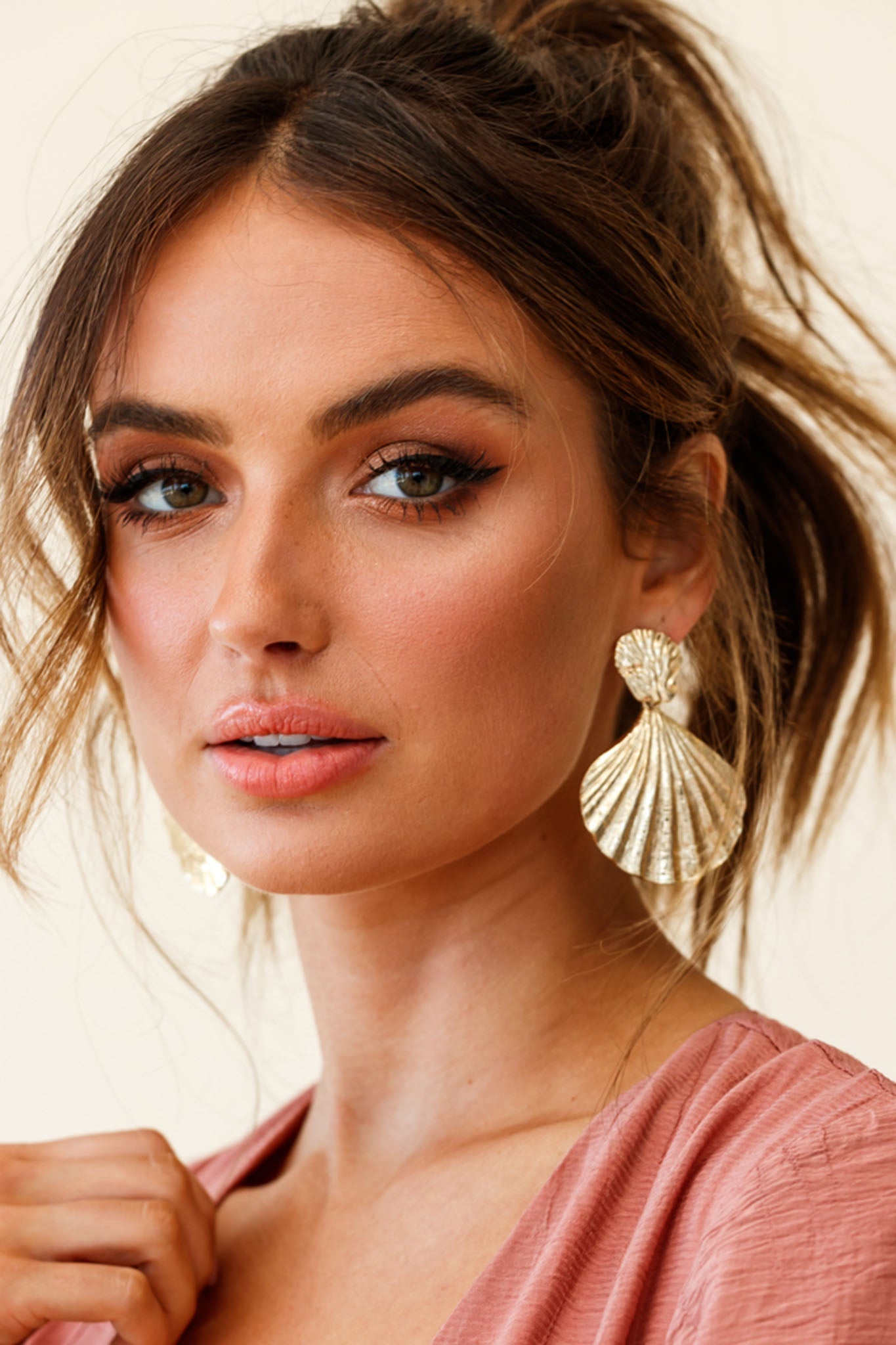 Calliope Gold Earrings