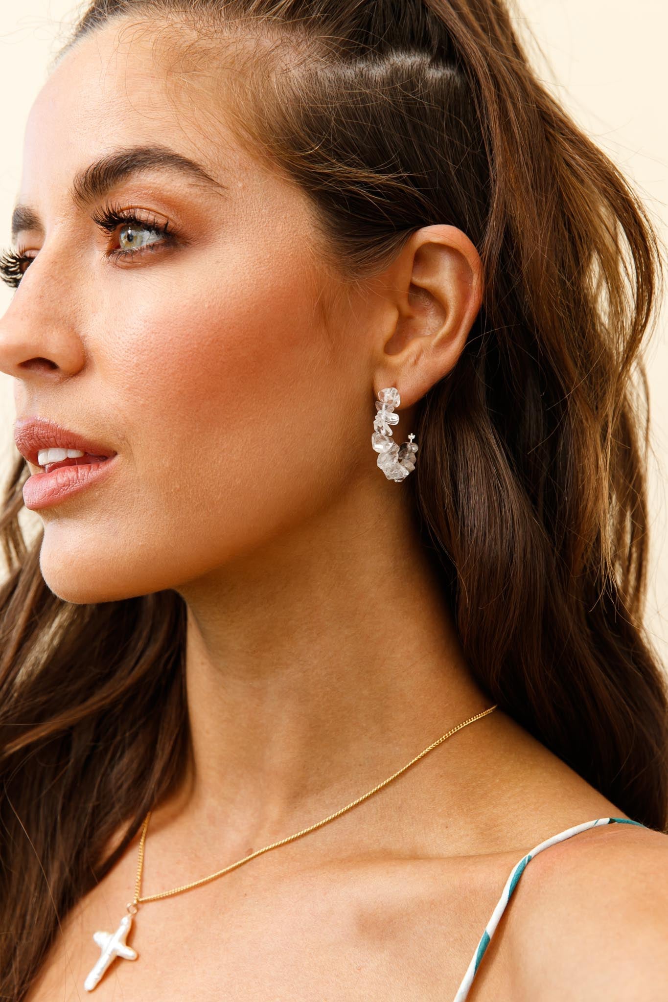 Jasmine Raw Stone Earrings