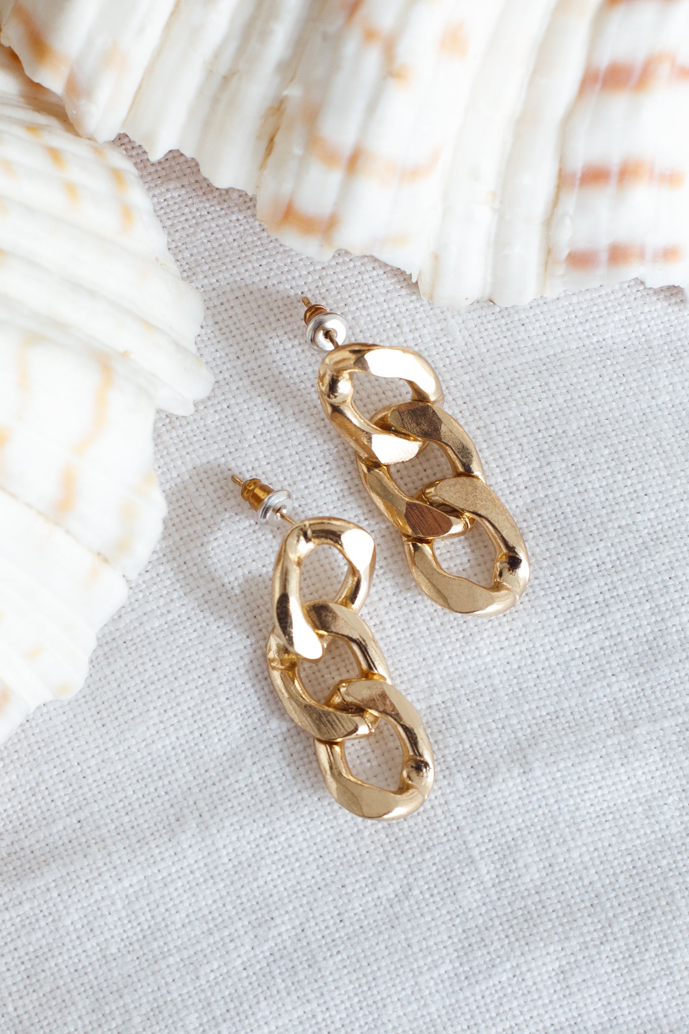 Korah Gold Earrings