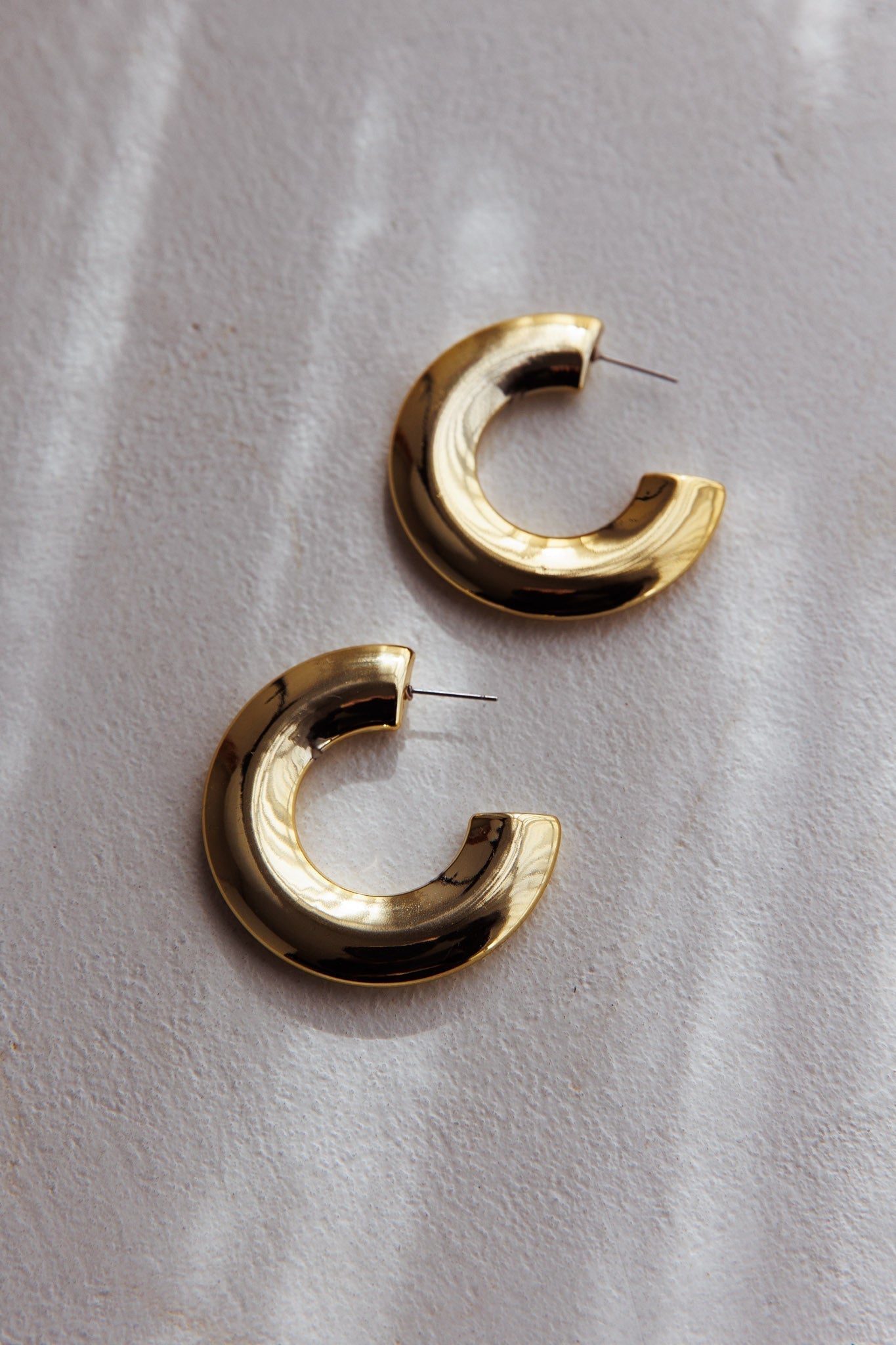 Hailie Chunky Gold Earrings