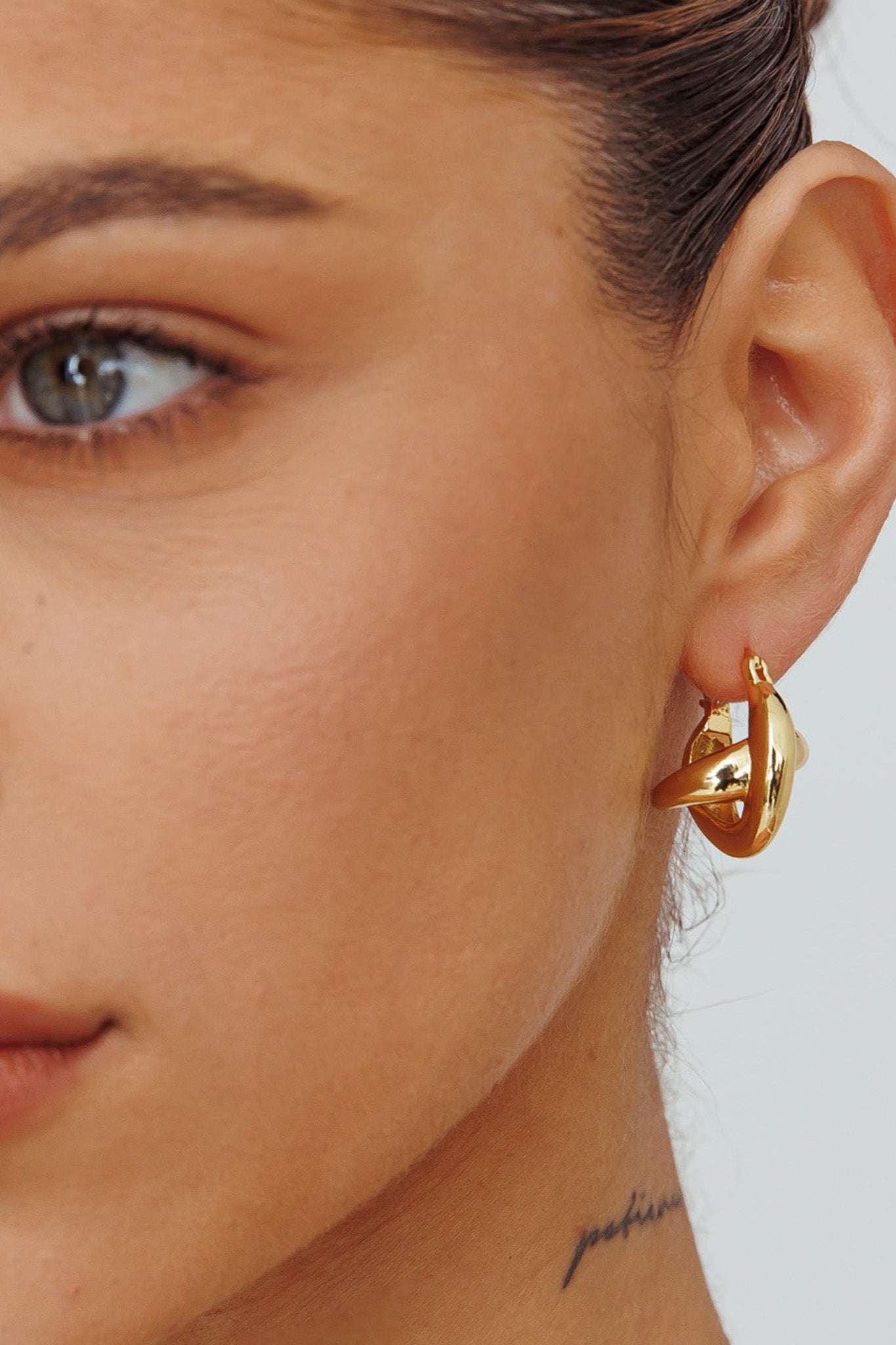 Jetset Gold Hoop Earrings