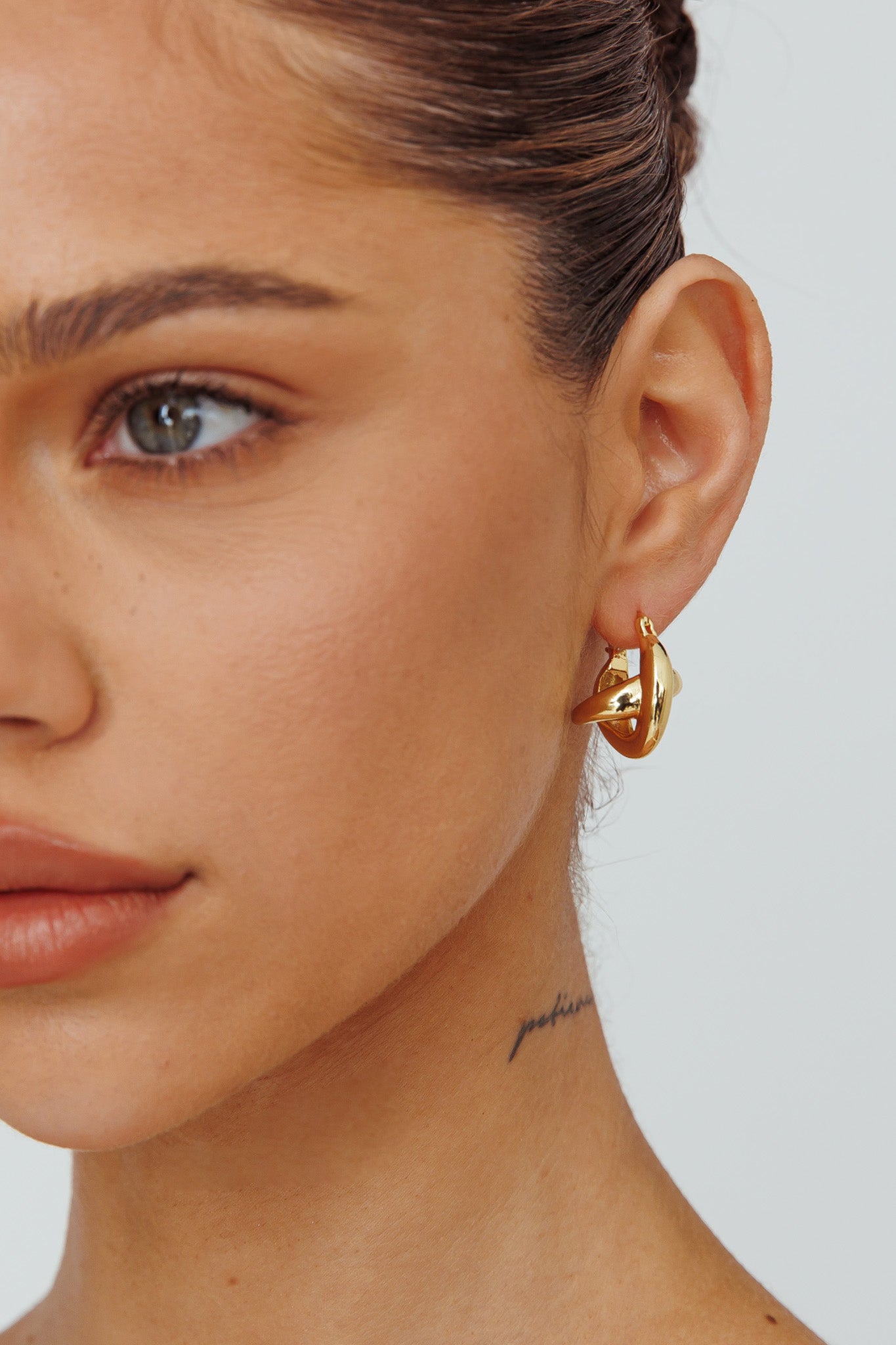 Jetset Gold Hoop Earrings