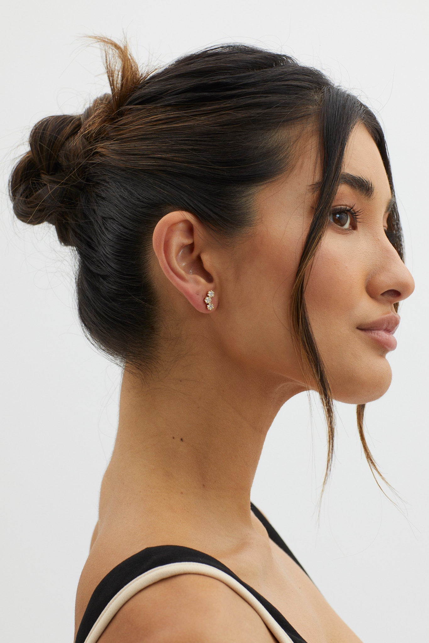 Gold Zodiac Sign Stud Earrings