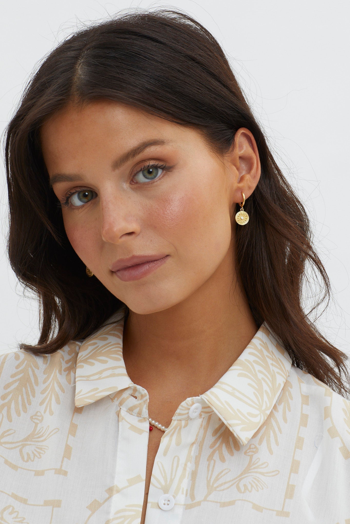 Inca Gold Dangle Earrings