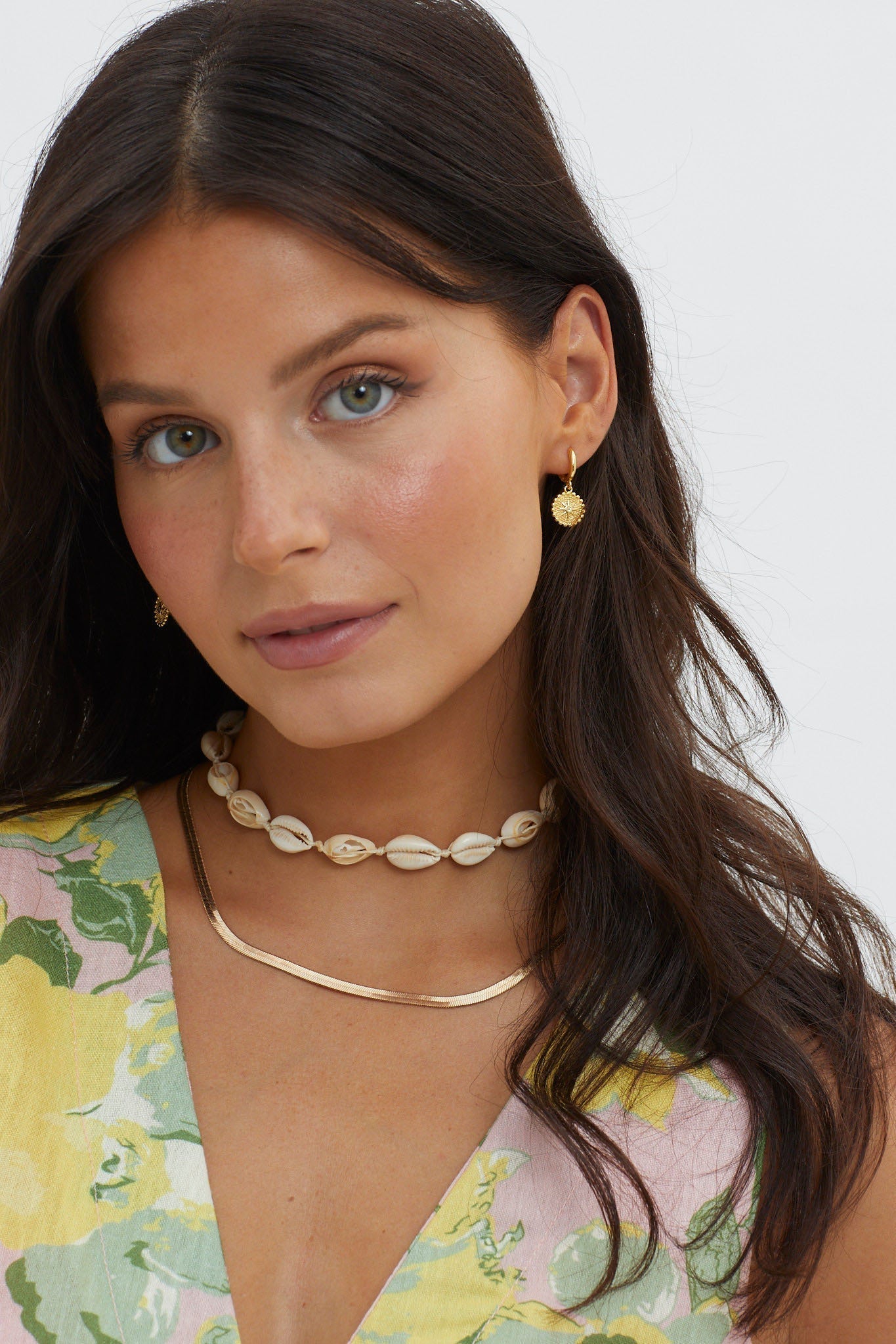 Ezra Gold Dangle Earrings