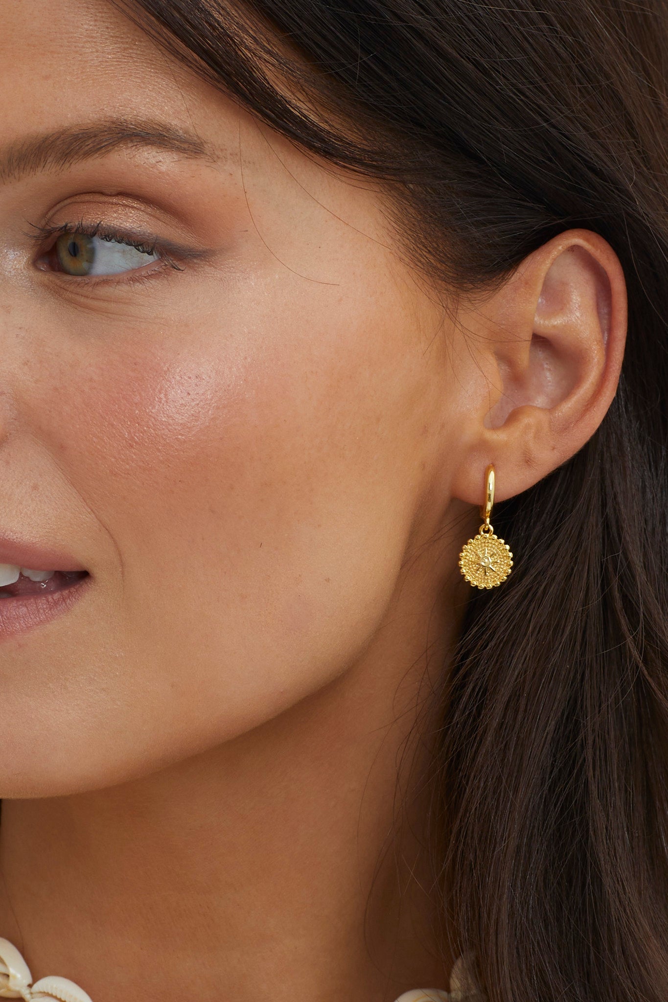 Ezra Gold Dangle Earrings