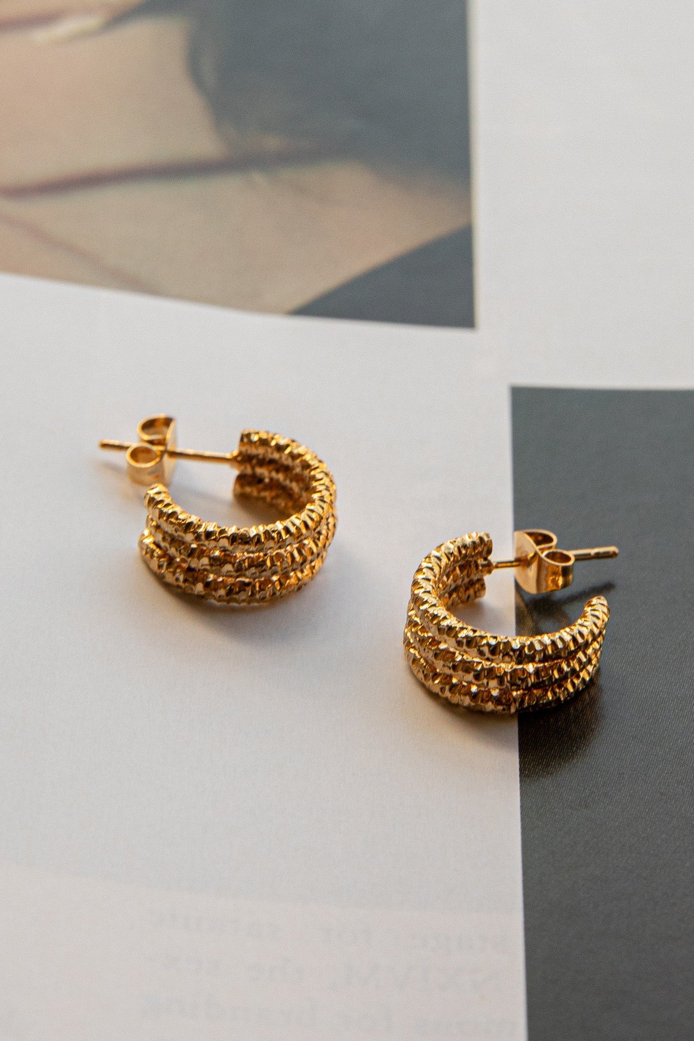 Goldilocks Gold Hoop Earrings