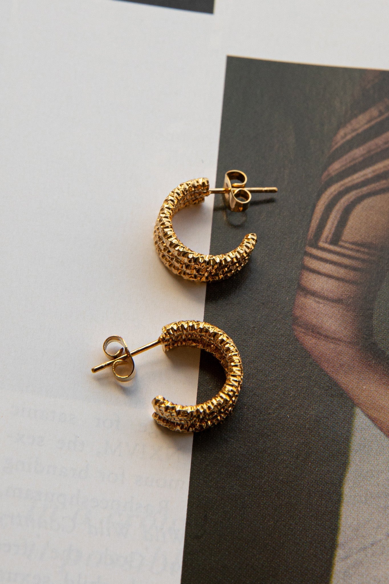 Goldilocks Gold Hoop Earrings