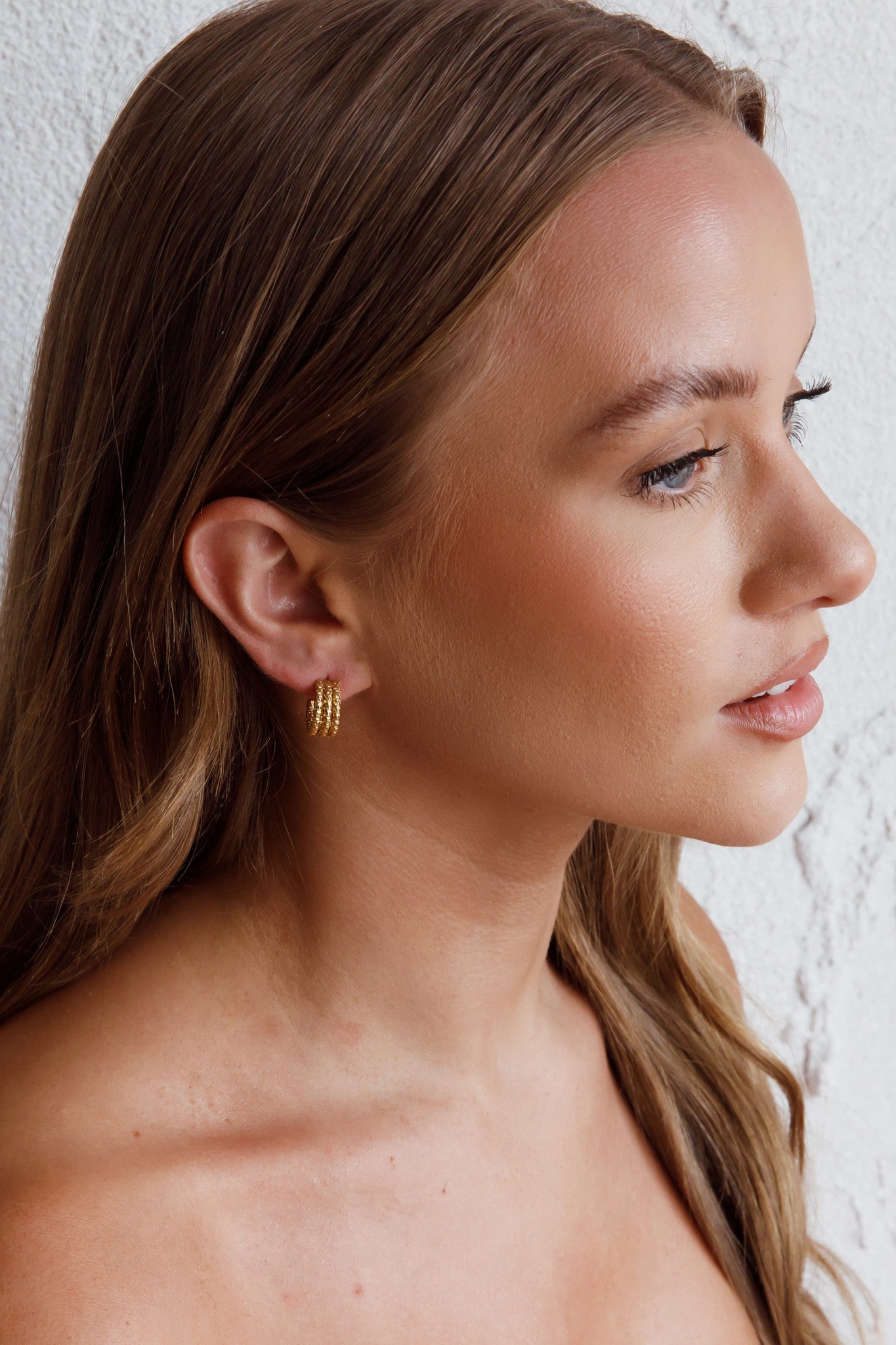 Goldilocks Gold Hoop Earrings