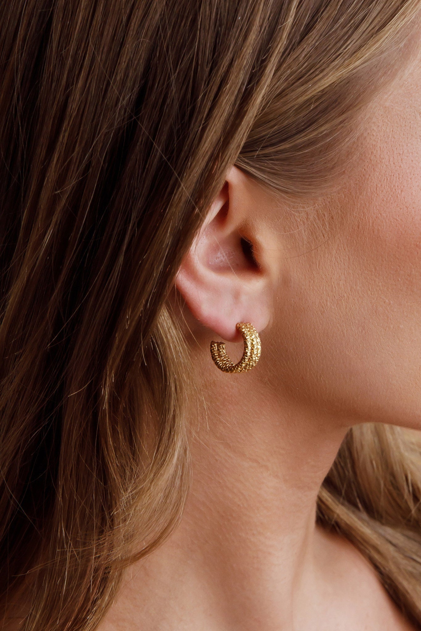 Goldilocks Gold Hoop Earrings