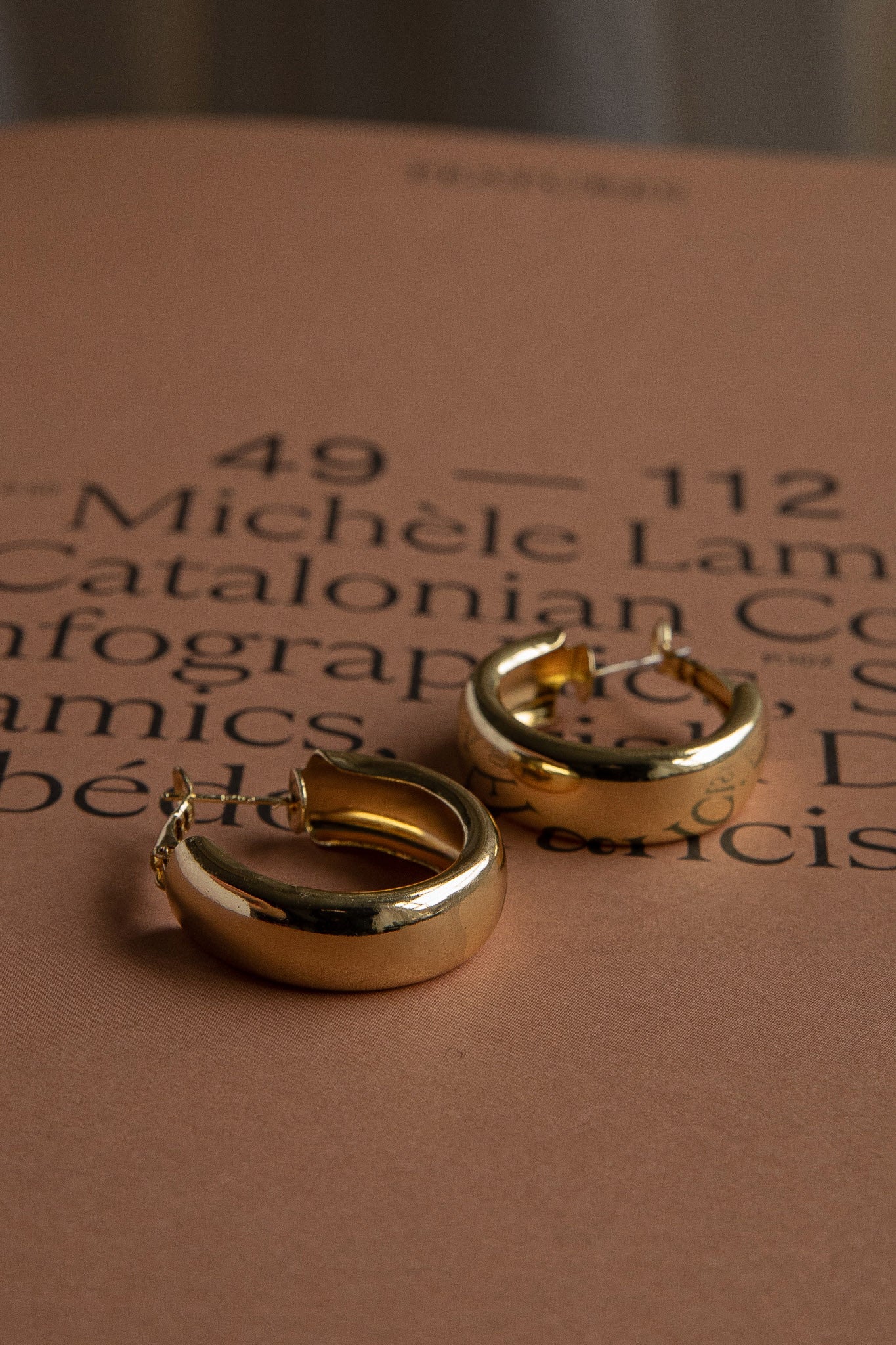 Osiris Gold Hoop Earrings