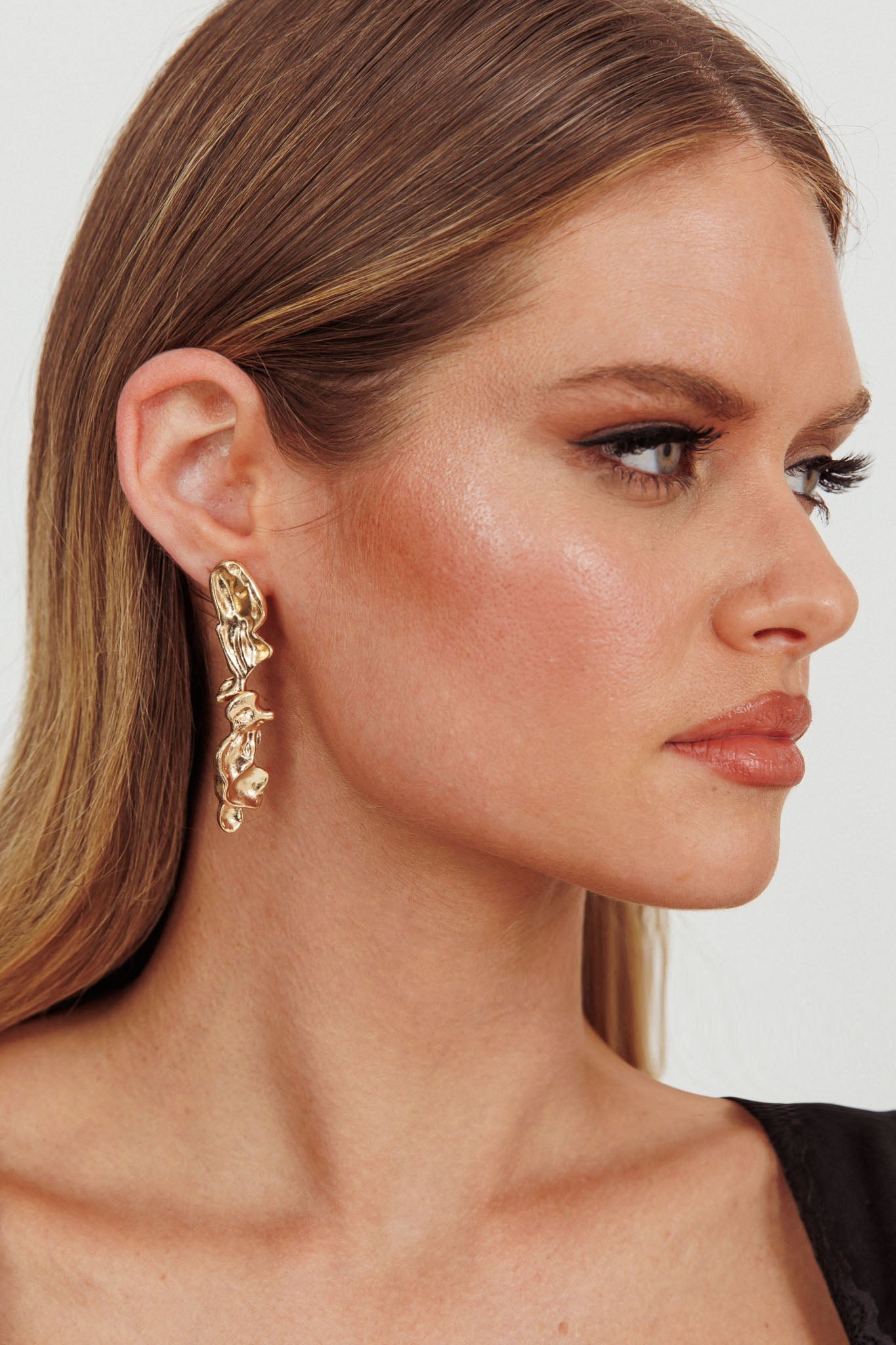 Bella Gold Drop Earrings