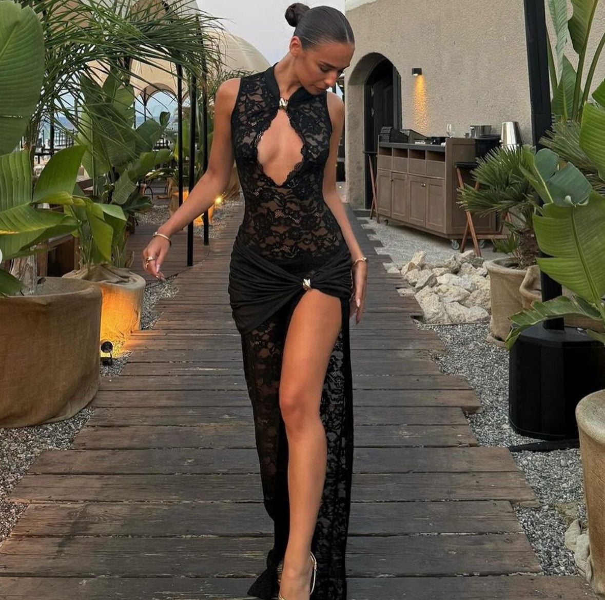 Maëva | Split Maxi Dress
