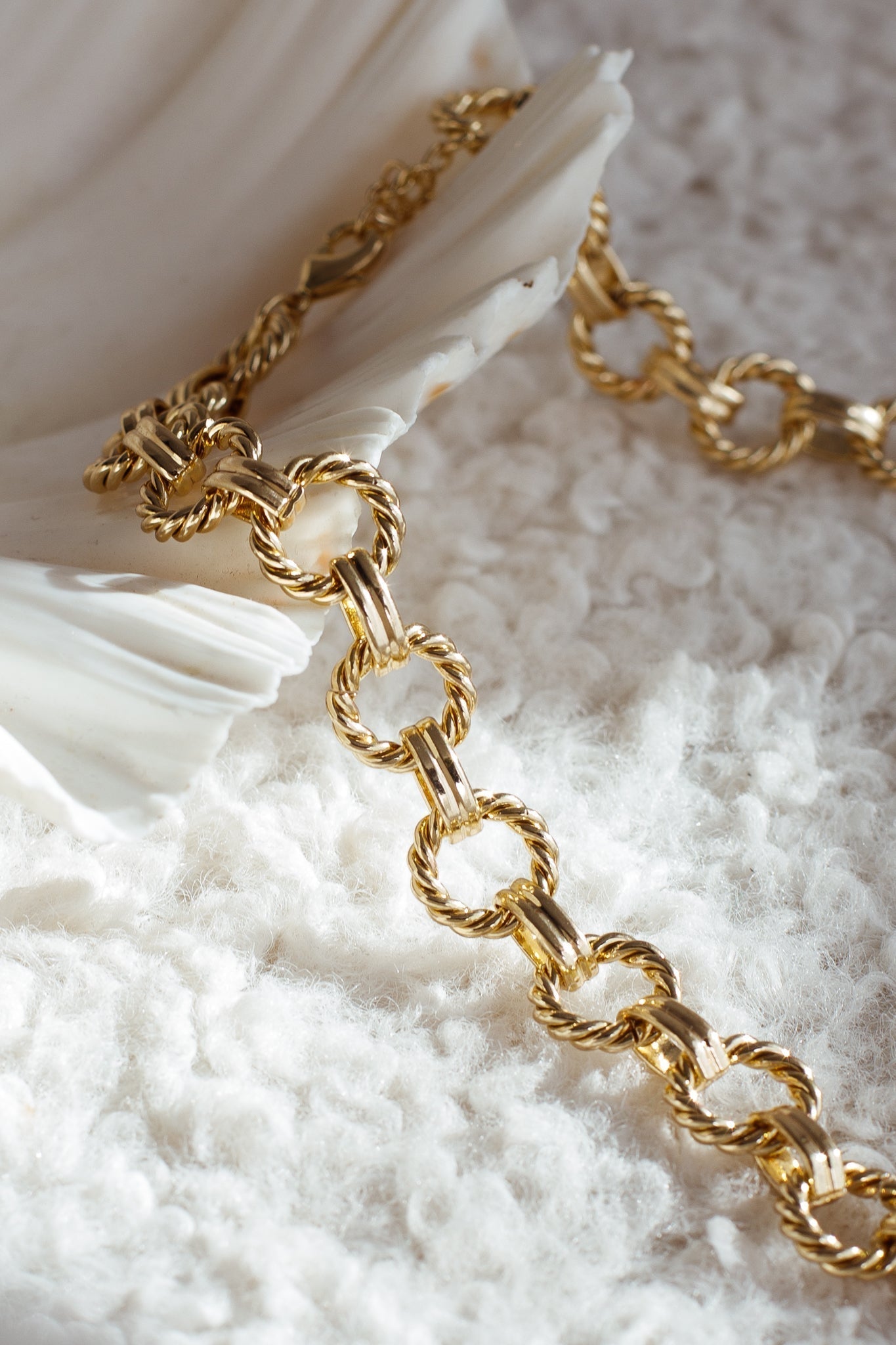 Tova Circle Link Necklace