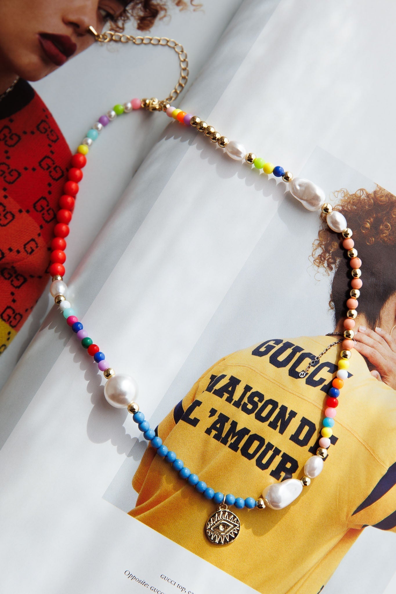 Multi Beaded Necklace