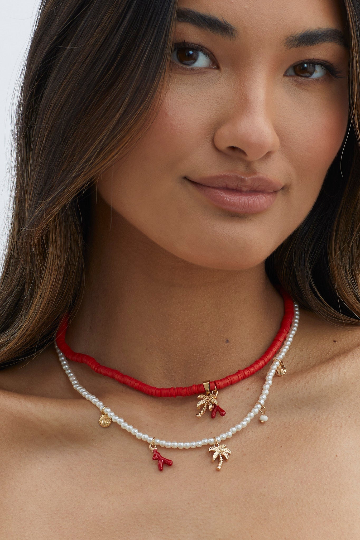 Sunset Tahiti Pearl Beach Necklace