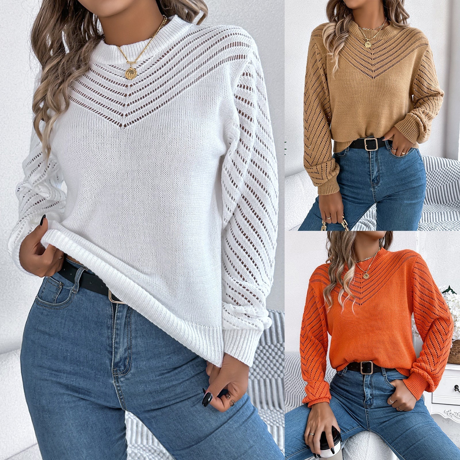 Mannie™ | Elegant Round Neck Sweater