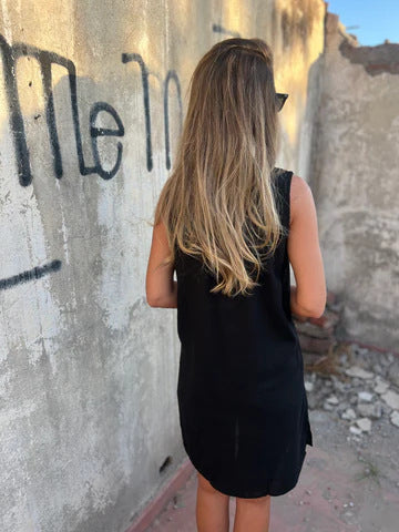 Léna | Cotton and Linen Shirt Dress