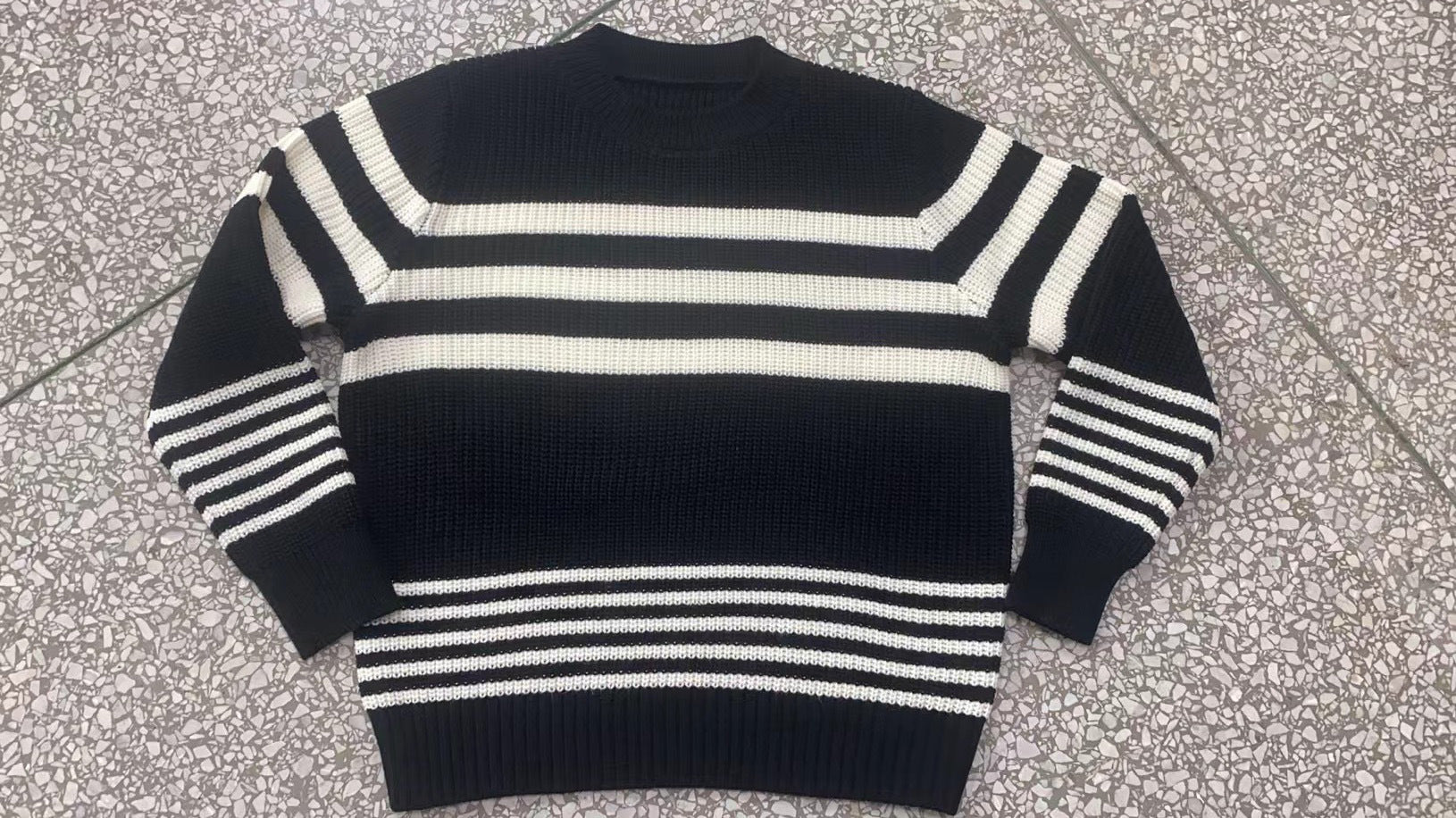 Erica™ | Elegant Striped Sweater