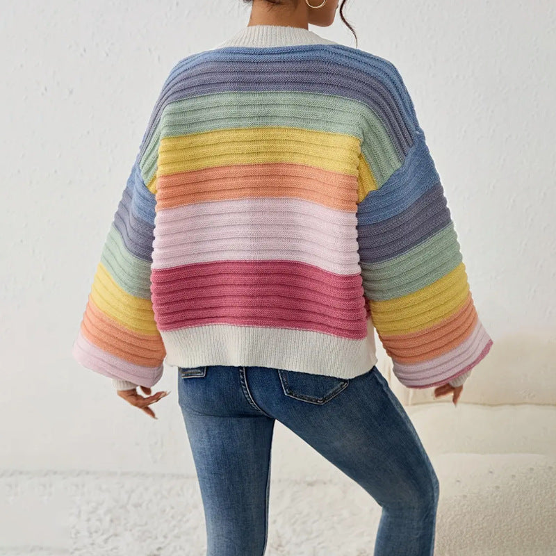 Fiona™ | Comfortable Rainbow Cardigan