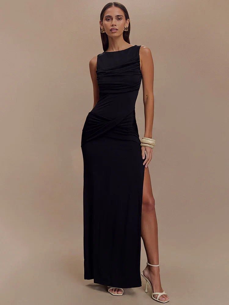Maeva | Draped Elegance Dress