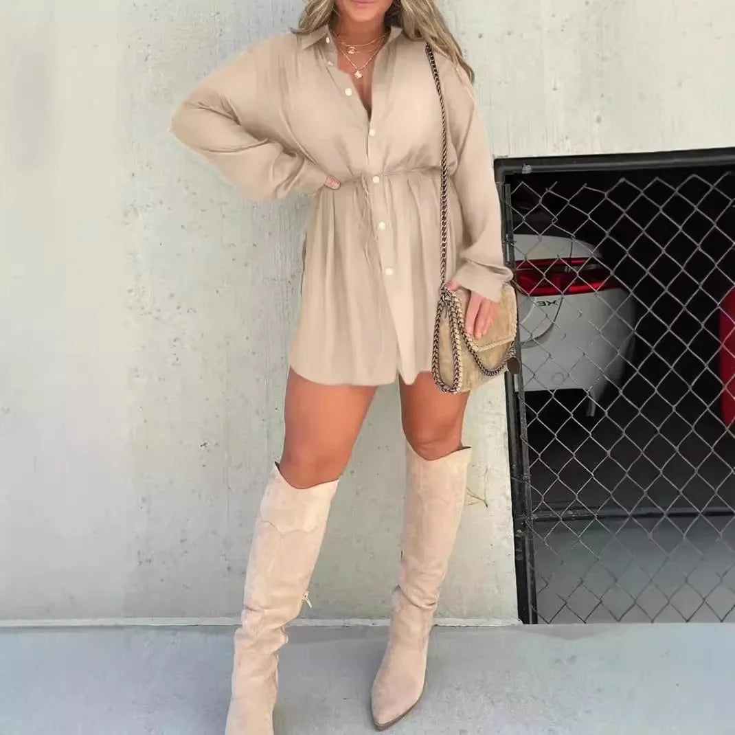 Elina | Elegant Long Sleeve Chemise