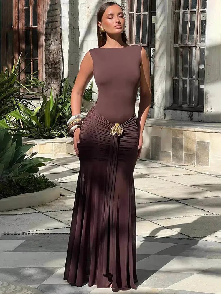 Selma | Sculpted Mermaid Gown