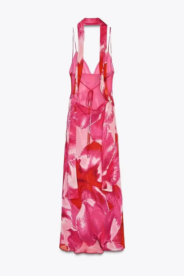 Helena | Maxi Dress with Lace Back