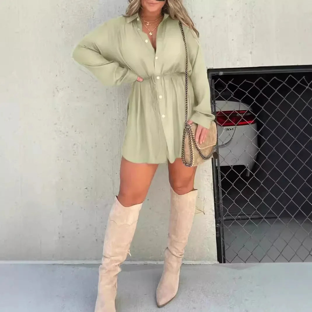 Elina | Elegant Long Sleeve Chemise