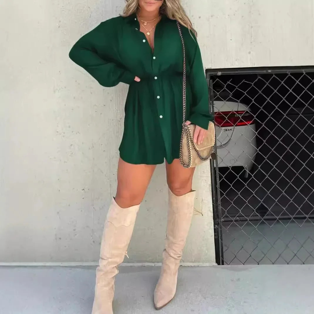 Elina | Elegant Long Sleeve Chemise