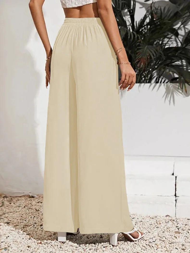 Manon | High-Waisted Wide Leg Pants