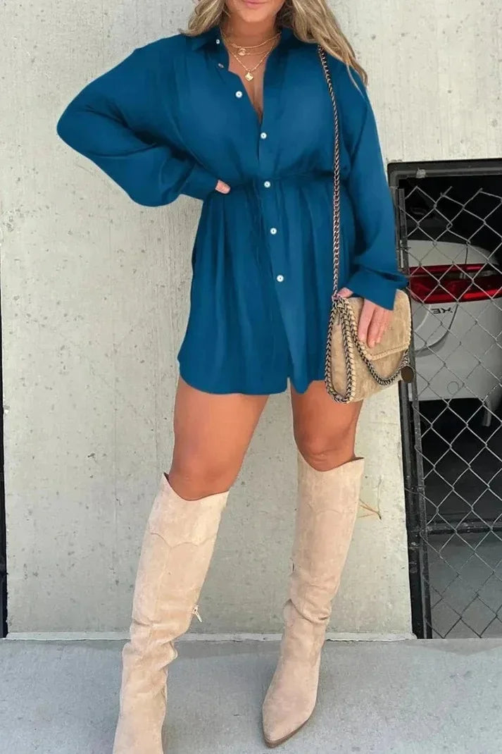 Elina | Elegant Long Sleeve Chemise