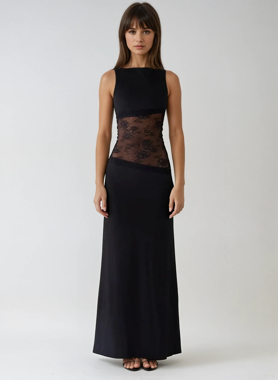 Lina | Elegant Lace Dress