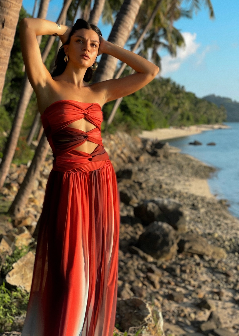 Valentina | Summer Glamour Maxi Dress