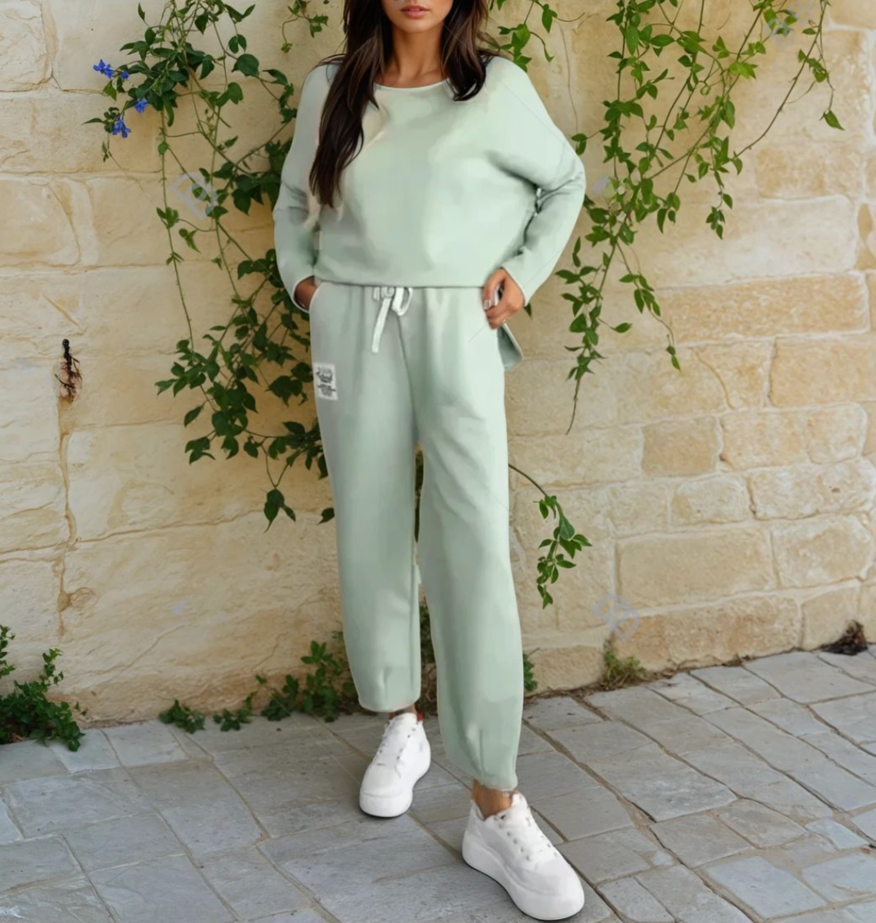 Luna | High-Waisted Two-Piece Set