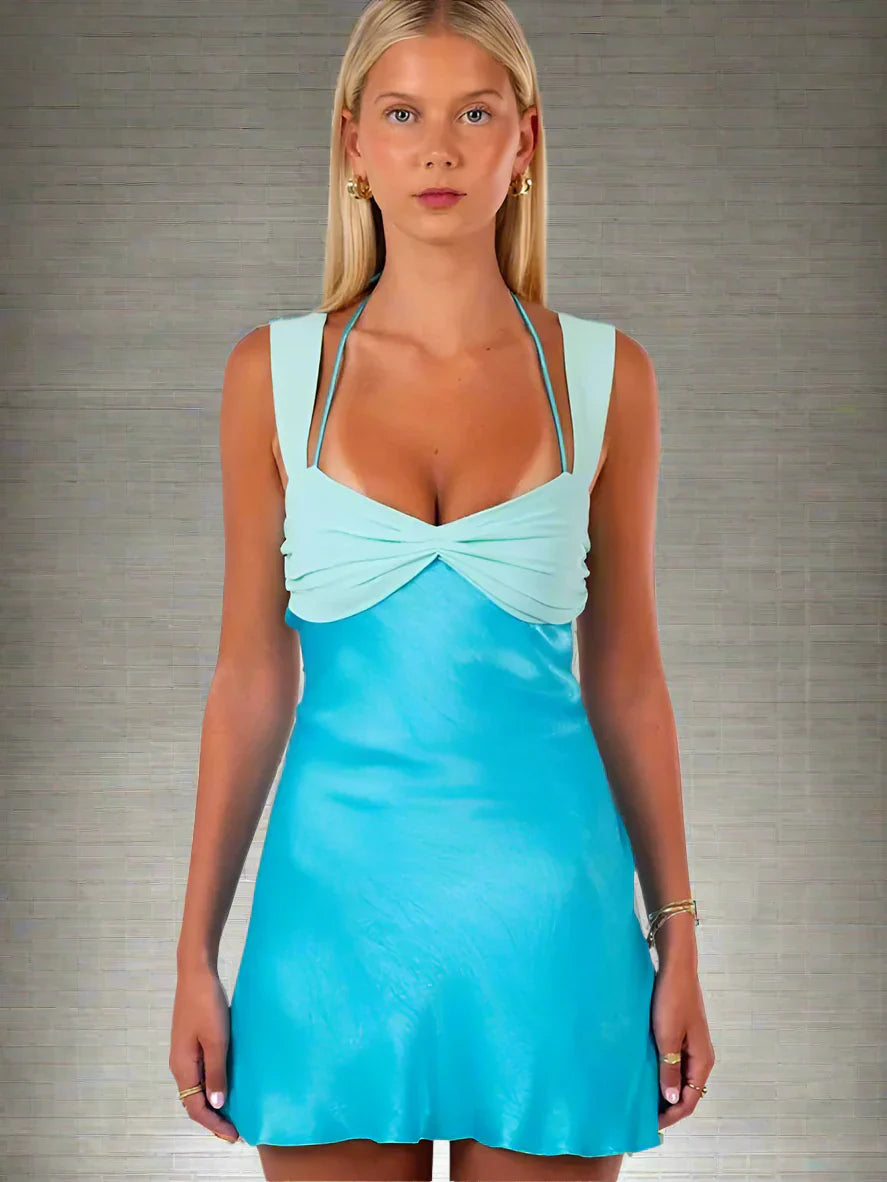 Maya | Mini Skirt with Fluidity & Radiant Charm