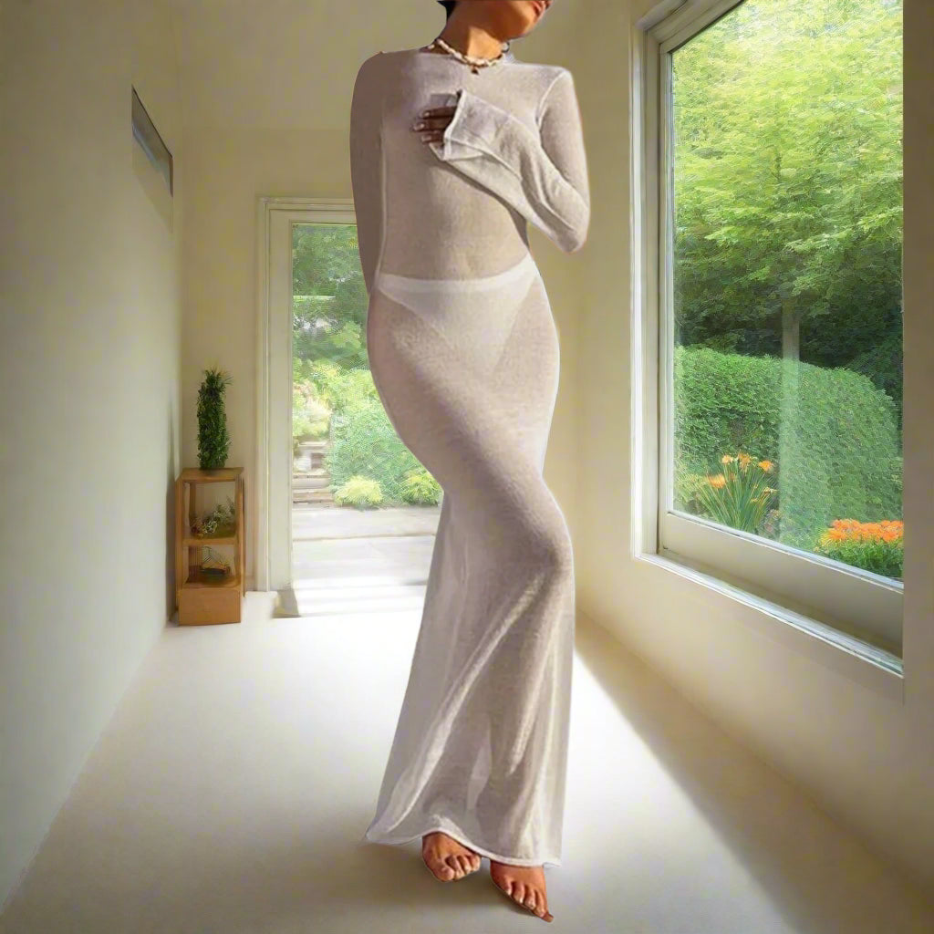 Madeline | Long Sleeve Summer Dress